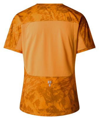 The North Face Sunriser Orange Technisch T-shirt voor dames