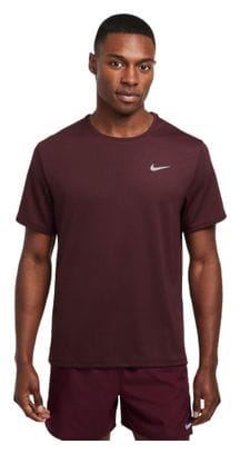 Men's Nike Dri-Fit UV Miler Red short sleeve jersey