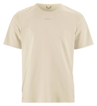 Maglia a maniche corte Craft Pro Trail beige da uomo