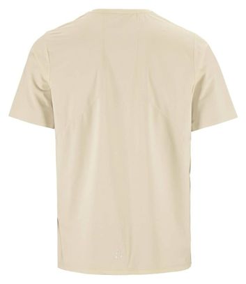Maglia a maniche corte Craft Pro Trail beige da uomo