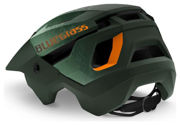 Casco MTB Bluegrass Rogue Verde Arancio Opaco 2021