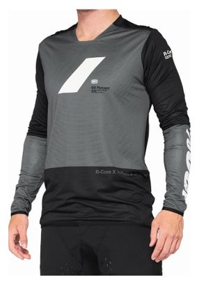 100% R-Core X Jersey Charcoal / Black