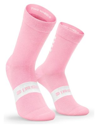 Chaussettes vélo Cyclisme Homme et Femme S1 Pink Agnello Rose Bonbon