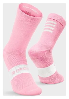 Chaussettes vélo Cyclisme Homme et Femme S1 Pink Agnello Rose Bonbon