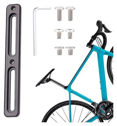 Support de cage pour porte bidon vélo Noir