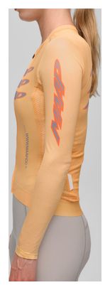 Maillot de manga larga Maap Pulse Pro Air 3.0 naranja para mujer
