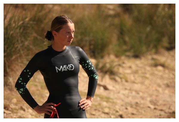 Mako High Tide Women's Black Neoprene Wetsuit