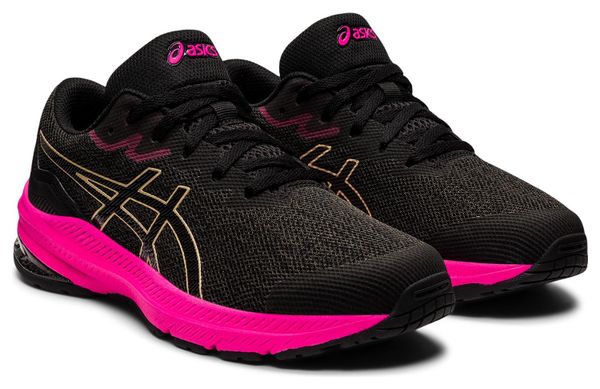 Asics GT-1000 11 GS Running Shoes Black Pink Kids