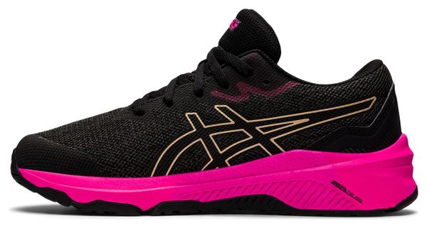 Asics GT-1000 11 GS Running Shoes Black Pink Kids