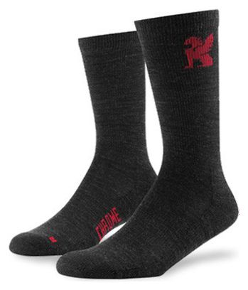 Chrome Socks crew charcoal