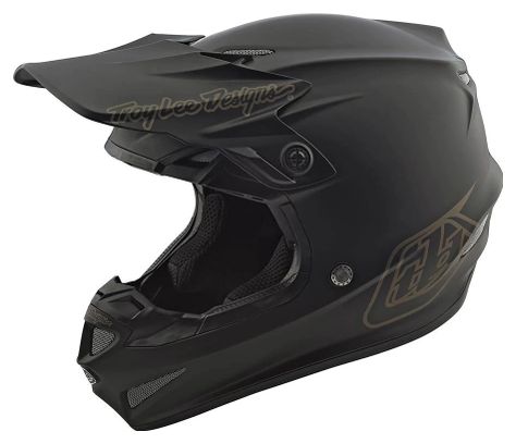 Troy Lee Designs SE4 Polyacrylite Full Face Helmet Black