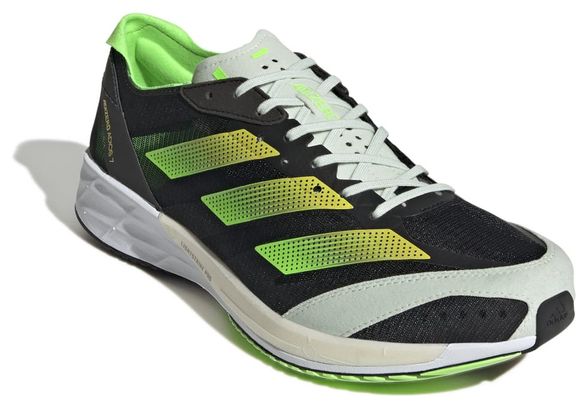 Chaussures Running adidas running adizero Adios 7 Noir Vert Jaune Homme