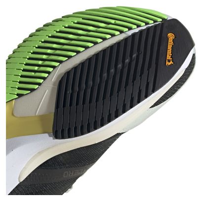 Chaussures Running adidas running adizero Adios 7 Noir Vert Jaune Homme