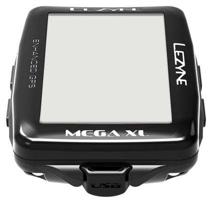 GPS Lezyne Mega XL Schwarz