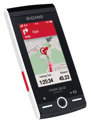 Compteur GPS Sigma ROX 12.0 SPORT Set - Blanc