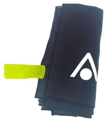 Mikrofaserhandtuch Aquasphere MicroFiber Towel Schwarz / Weiß