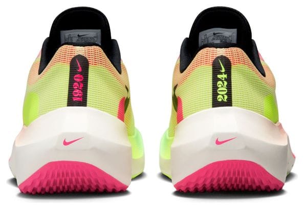 Chaussures de Running Nike Zoom Fly 5 Hakone Jaune Rose