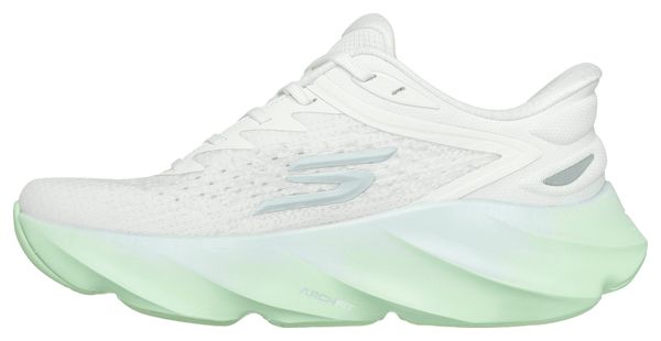 Scarpe da corsa Skechers Aero Burst Beige/Verde Donna