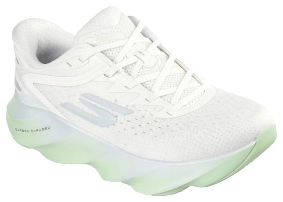 Scarpe da corsa Skechers Aero Burst Beige/Verde Donna