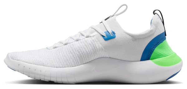 Chaussures de Running Nike Free Run Fkyknit Next Nature Blanc Bleu Vert