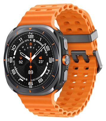 Montre Connectée Samsung Galaxy Watch Ultra Gris Titane Orange