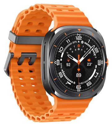 Samsung Galaxy Watch Ultra Smart Watch Titanium Grey Orange