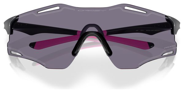 Oakley Cybr Zero Sunglasses in Polished Carbon/Prizm Grey/OO9512D-0539
