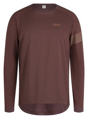 Rapha Trail Windblock Brown long sleeve jersey | Alltricks.com
