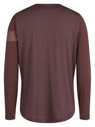 Rapha Trail Windblock Brown long sleeve jersey | Alltricks.com