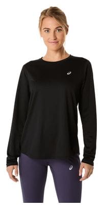 Asics Core Run Langarm Trikot Schwarz Damen