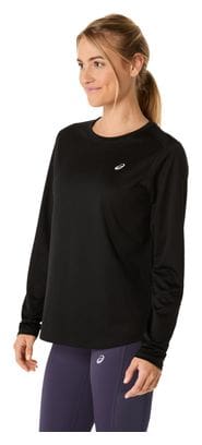 Asics Core Run Langarm Trikot Schwarz Damen