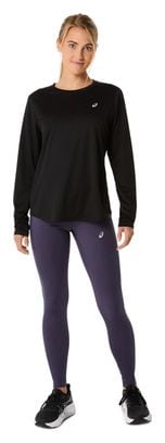 Asics Core Run Langarm Trikot Schwarz Damen