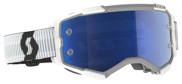 Scott Fury Goggle White/Blue Screen