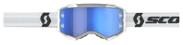 Scott Fury Goggle White/Blue Screen