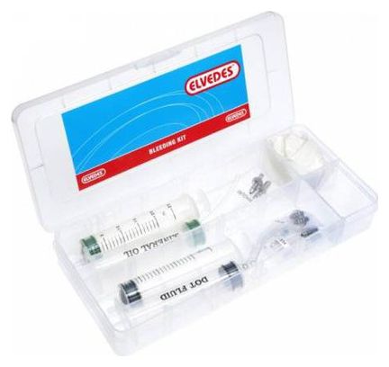 Elvedes Purge Kit / Mineralöl und DOT / 7 verschiedene Düsen