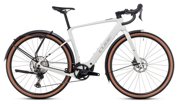 Vélo Cube Nuroad Hybrid C:62 Race FE 400X desertstone´n´green 2025