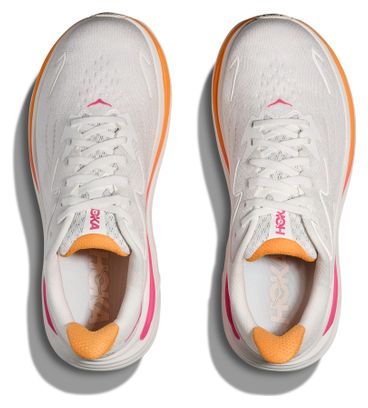 Hoka Clifton 10 Damesschoenen Wit/Roos