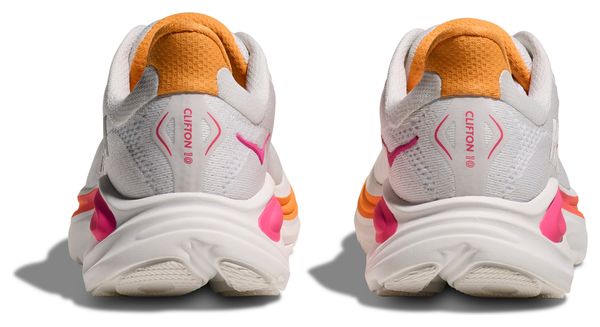 Hoka Clifton 10 Damesschoenen Wit/Roos