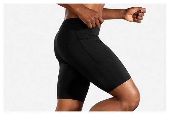 Brooks Source 9 '' Bib Shorts Zwart