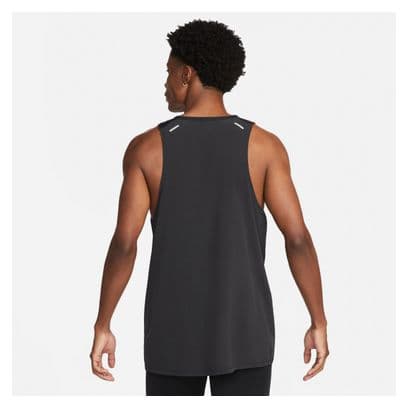 Camiseta sin mangas Nike Dri-Fit Trail Rise 365 negro blanco