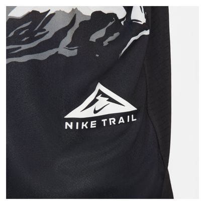 Canotta Nike Dri-Fit Trail Rise 365 nera bianca