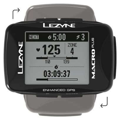 Contador GPS Lezyne Macro Plus (Cardio / Cadencia)