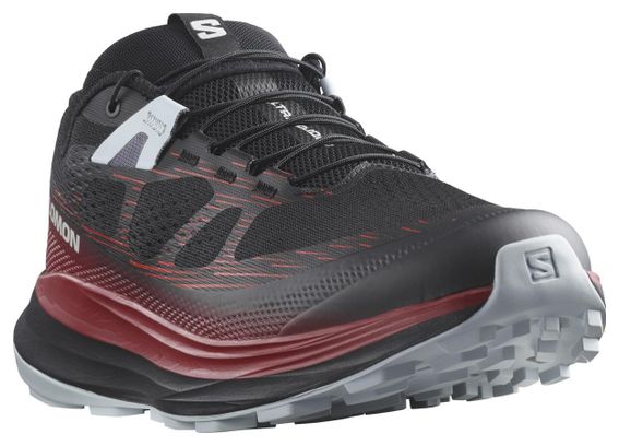 Salomon Ultra Glide 2 Trail Schoenen Zwart Rood Heren