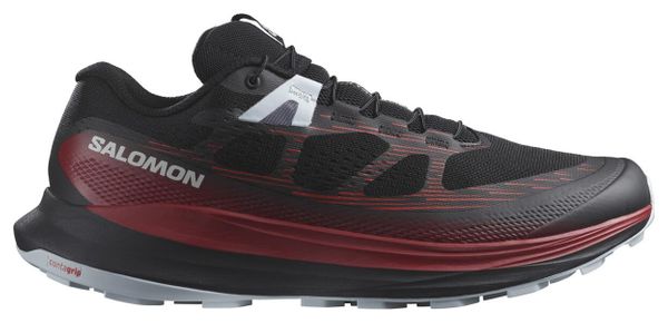 Salomon Ultra Glide 2 Trail Schoenen Zwart Rood Heren
