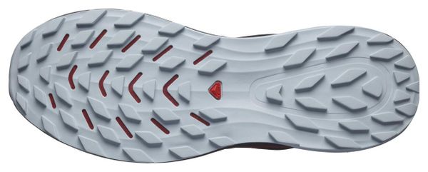 Salomon Ultra Glide 2 Trail Schoenen Zwart Rood Heren