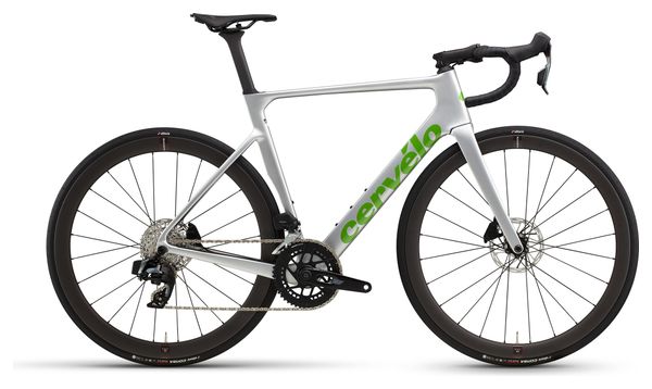 Cervélo Soloist Road Bike Sram Rival AXS 12V 700mm Gray/Green