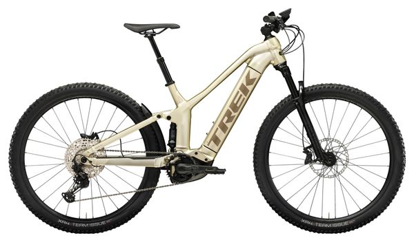 Trek Powerfly FS 7 Shimano SLX / XT 12V 625 Wh 29'' Beige Gen 3 Volledig geveerde elektrische mountainbike