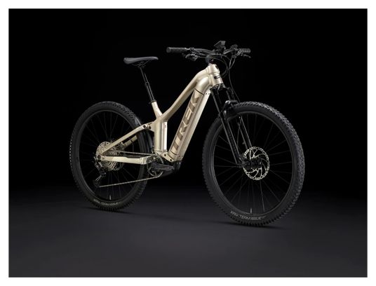 Trek Powerfly FS 7 Shimano SLX / XT 12V 625 Wh 29'' Beige Gen 3 Mountain Bike Elettrica a Sospensione Completa