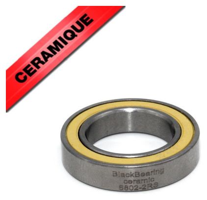 Roulement céramique - BLACKBEARING - 6802-2rs