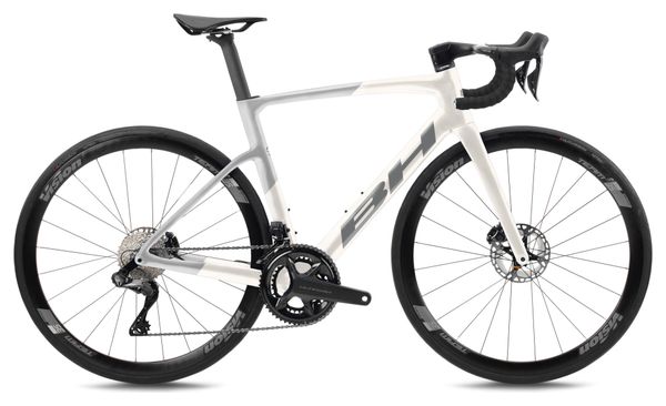 Road Bike BH RS1 4.5 Shimano Ultegra Di2 12V 700 mm White/Gray 2023